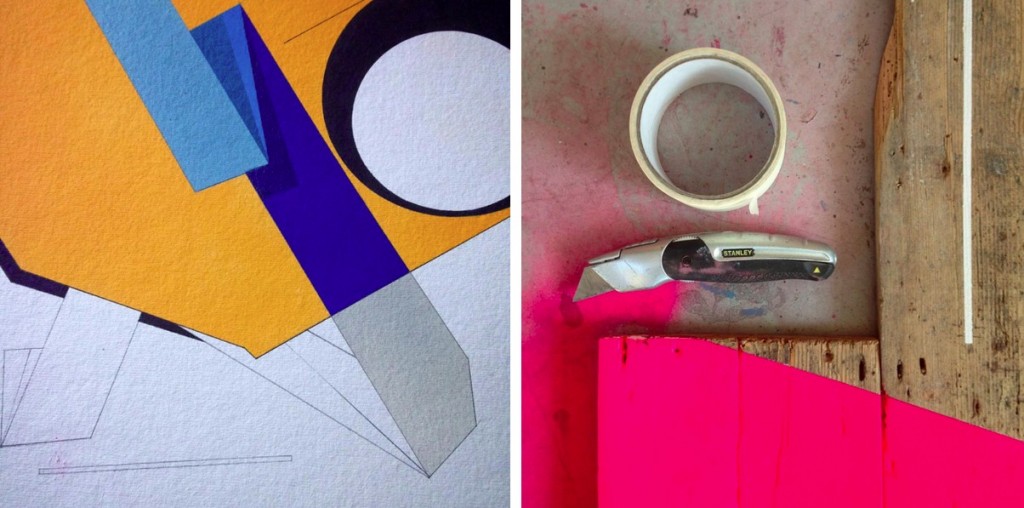 New work on paper by Remi Rough