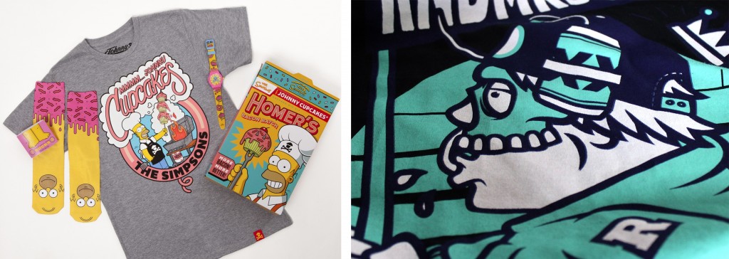 Johnny Cupcakes and Rndmrs T-shirts