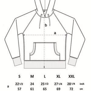 N51Z Continental Clothing Raglan Zip-Up Hoodie