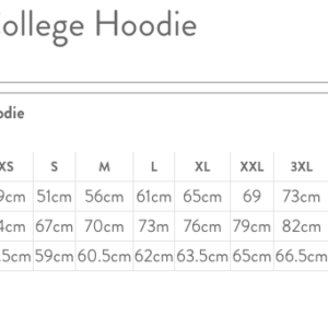 JH001 AWDis Unisex College Hoodie