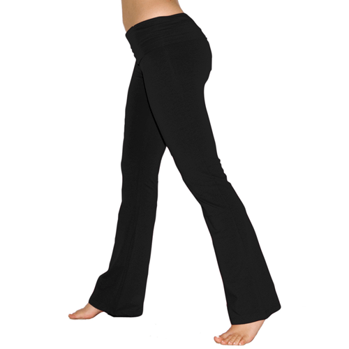 AA014 Women's Cotton Spandex Yoga Pant - 3rd Rail Clothing