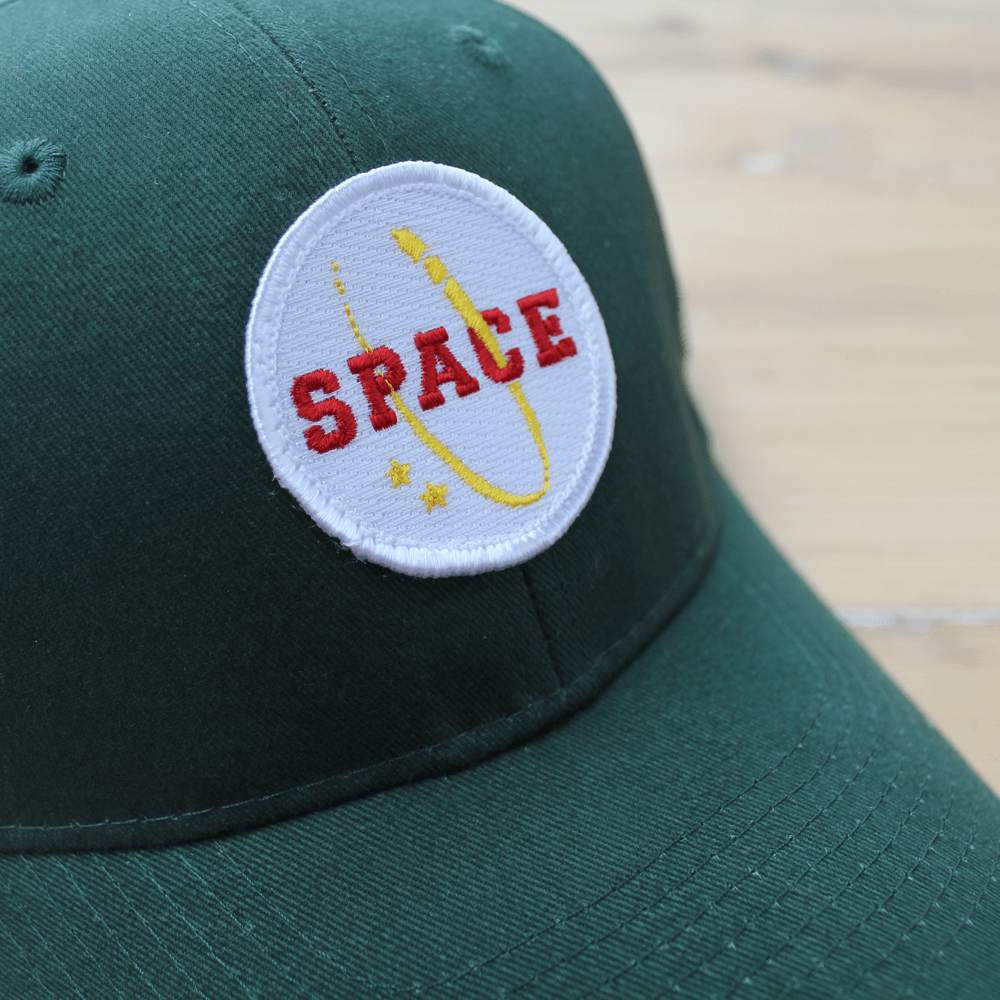 Cap with embroidered patch by 3rd Rail