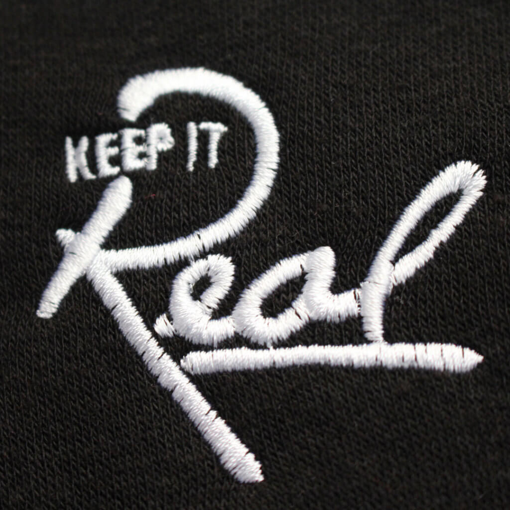 KEEP IT REAL EMBROIDERY
