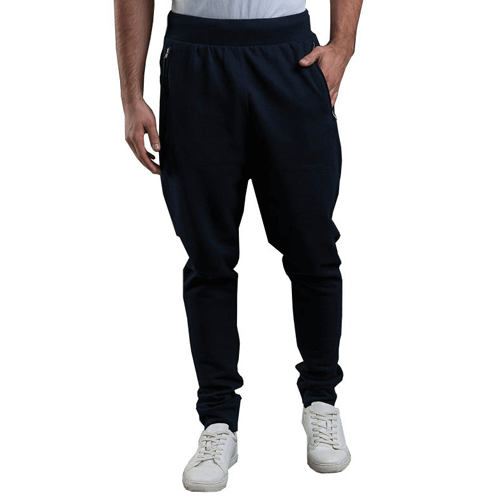 JH073 Soft Dropped Crouch Jogger Pants