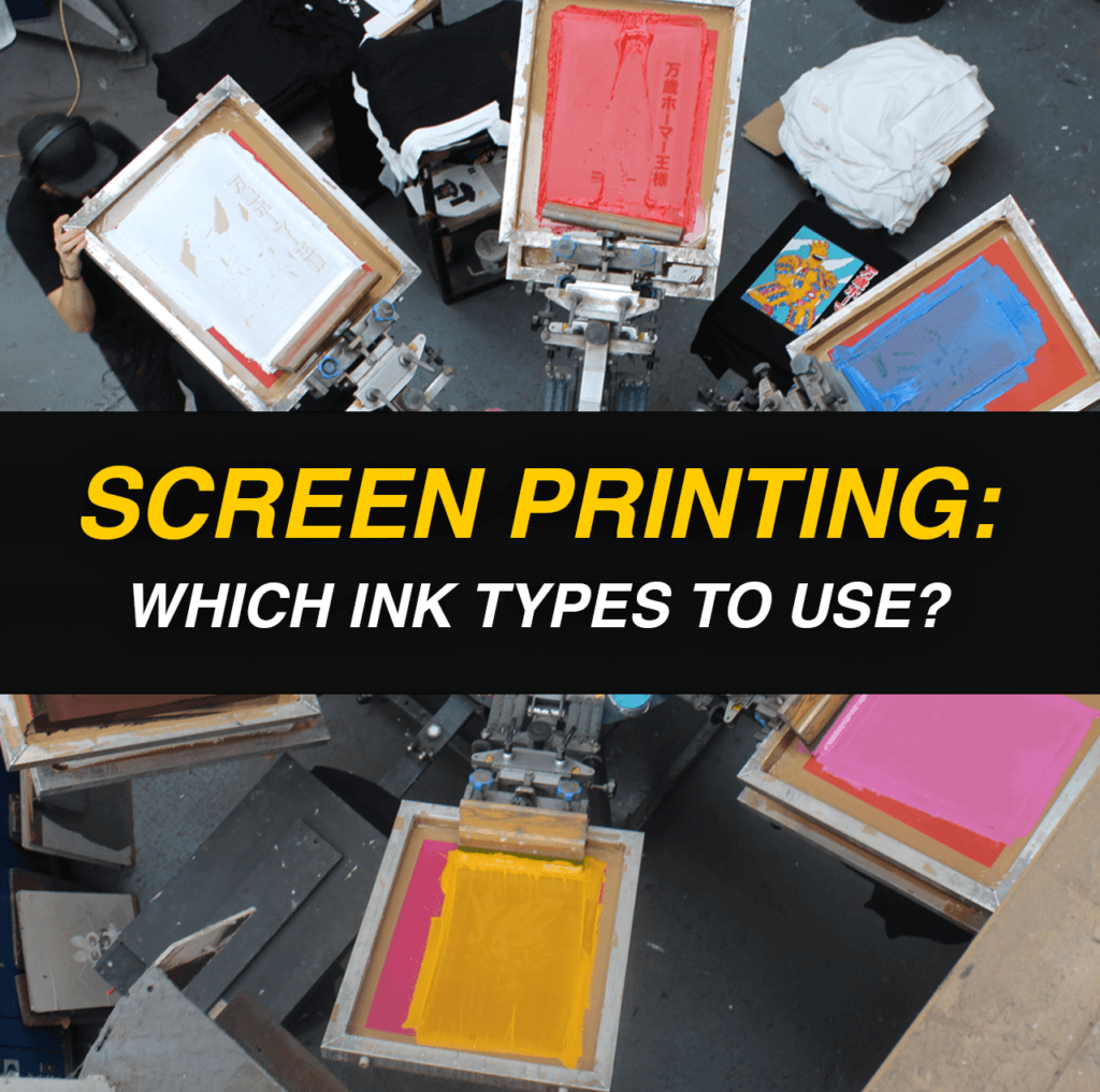 Screen Printing: Which Ink Type to Use? - 3rd Rail Clothing