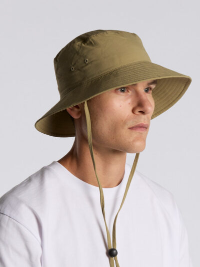 AS Colour Nylon Wide Brim Bucket Hat 1174