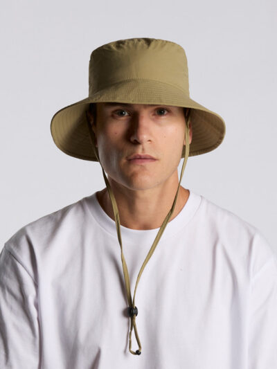 AS Colour Nylon Wide Brim Bucket Hat 1174