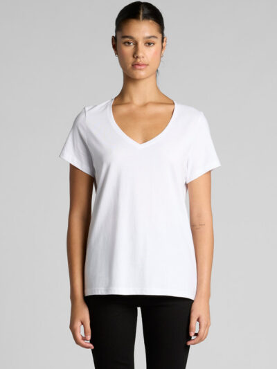 AS Colour Wo’s Maple V Neck Tee 4023