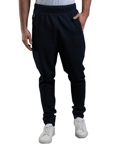 JH073 Soft Dropped Crouch Jogger Pants