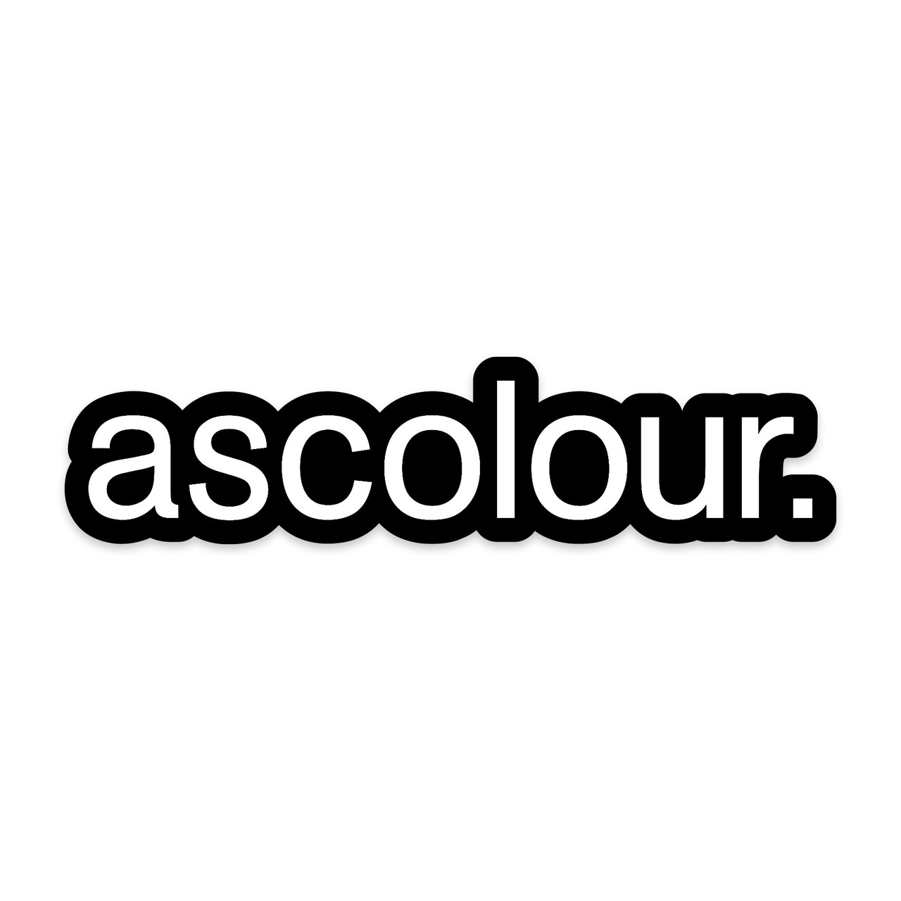 AS Colour Logo Sticker - Image 3