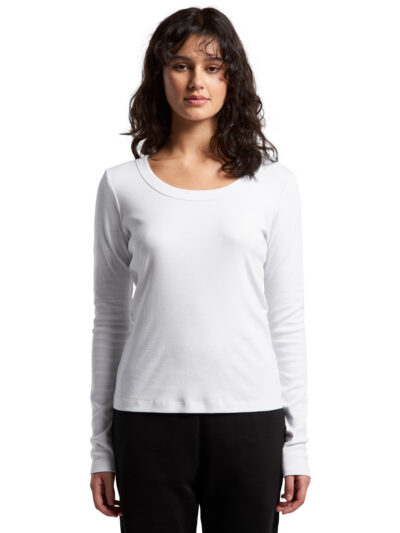 AS Colour Wo’s Organic Baby Rib L/S Tee