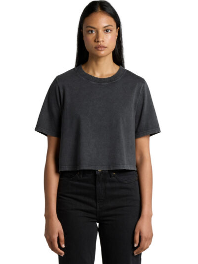 AS Colour Wos Stone Wash Heavy Crop