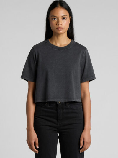 AS Colour Wos Stone Wash Heavy Crop