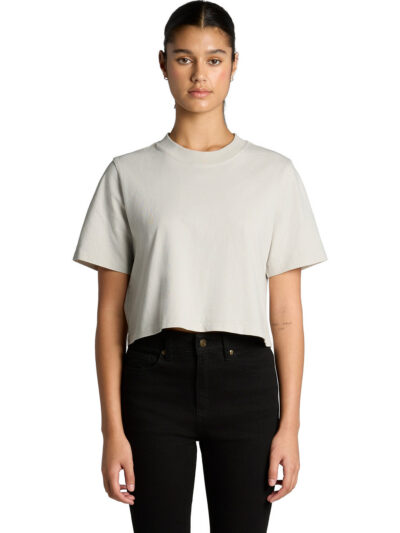 AS Colour Wo’s Heavy Faded Crop Tee