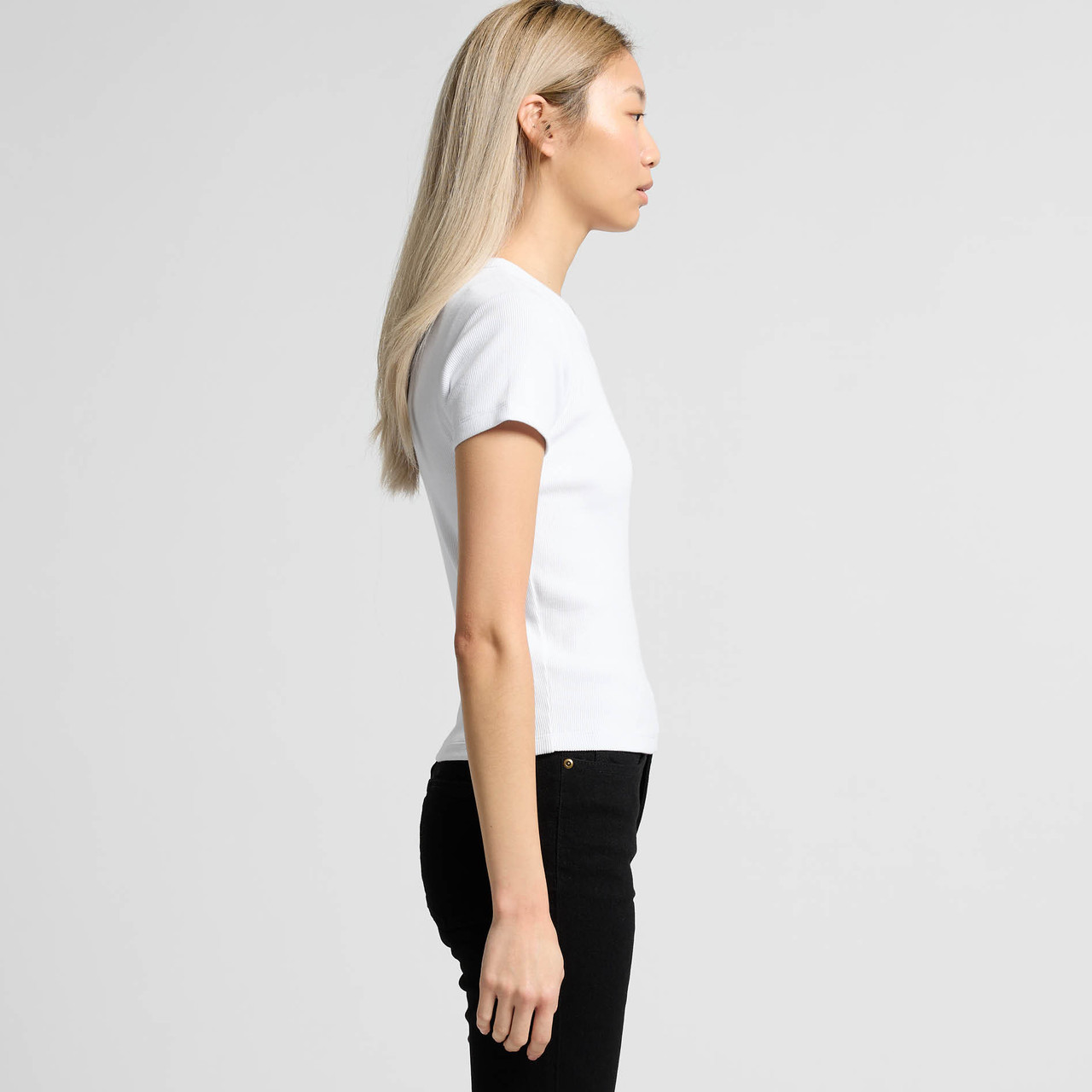 AS Colour Wo's Organic Rib Tee - Image 4