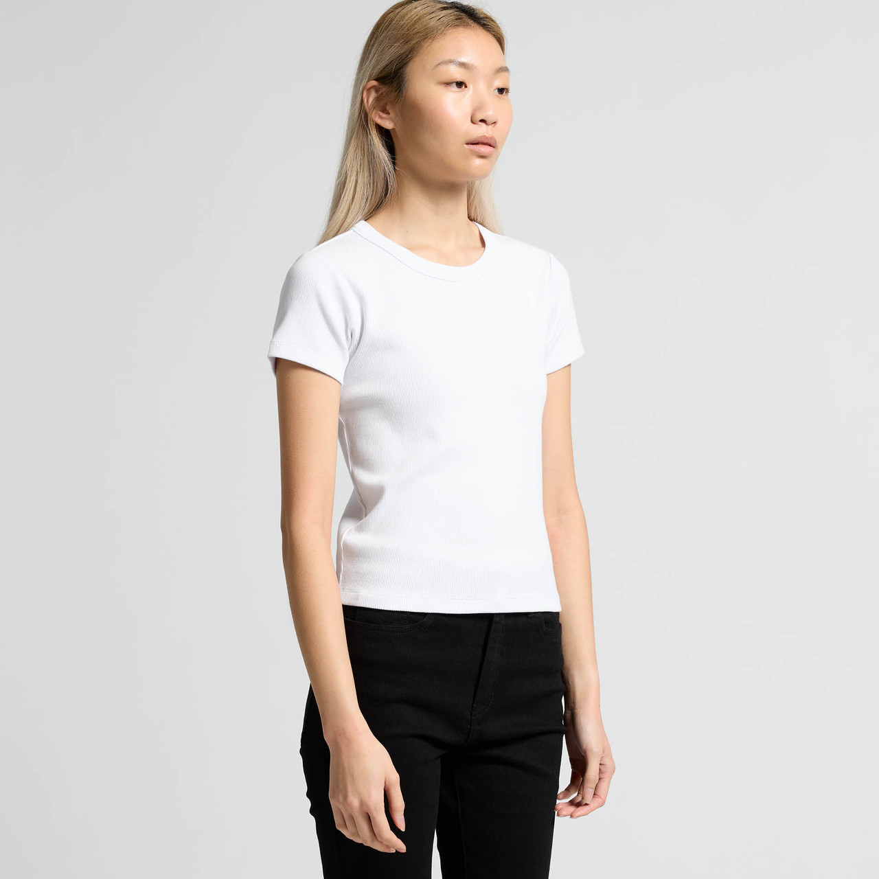 AS Colour Wo's Organic Rib Tee - Image 3