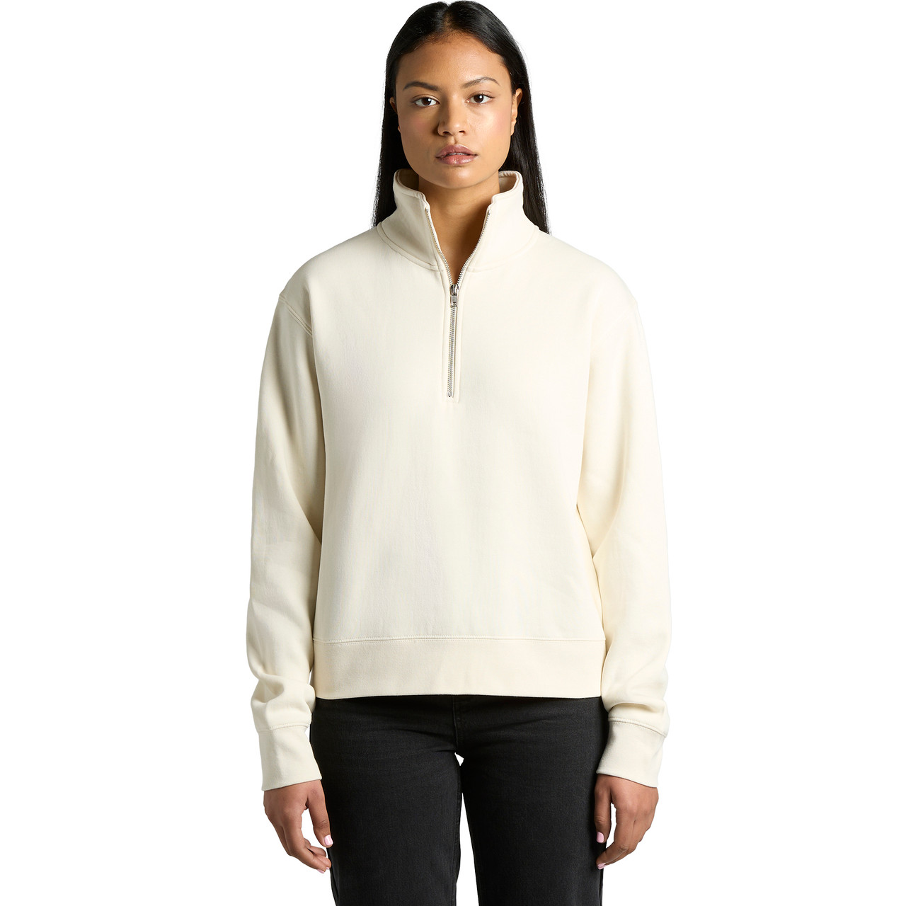 AS Colour Wo's Stencil Half Zip Crew - Image 2