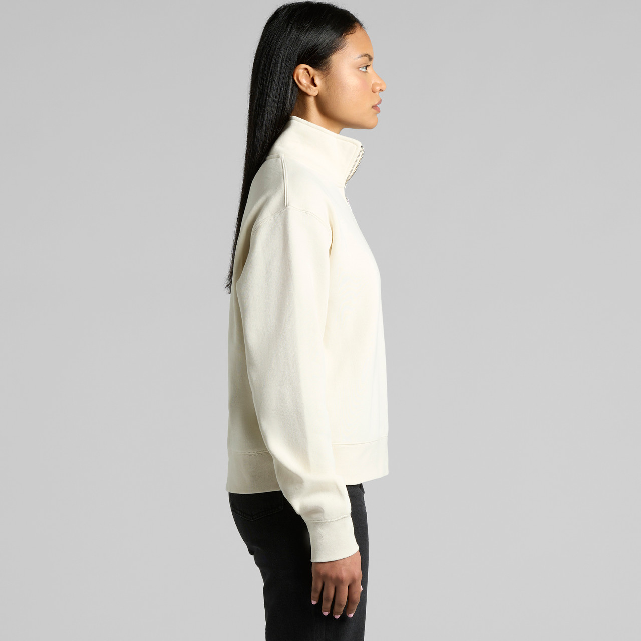 AS Colour Wo's Stencil Half Zip Crew - Image 4