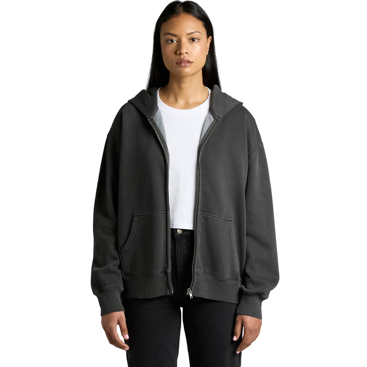 AS Colour Wo's Relax Faded Zip Hood - Image 2