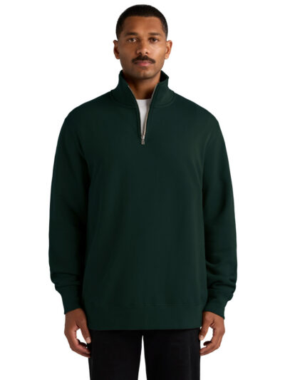 AS Colour Stencil Half Zip Crew