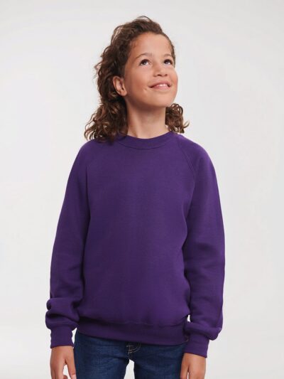 Russell Athletic Kids Raglan Sleeve Sweatshirt 7620B