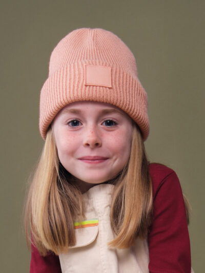 Beechfield Kids Deep Cuffed Tonal Patch Beanie B336B