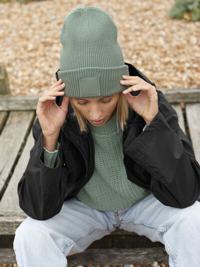 Beechfield Deep-cuffed Tonal Patch Beanie B336R