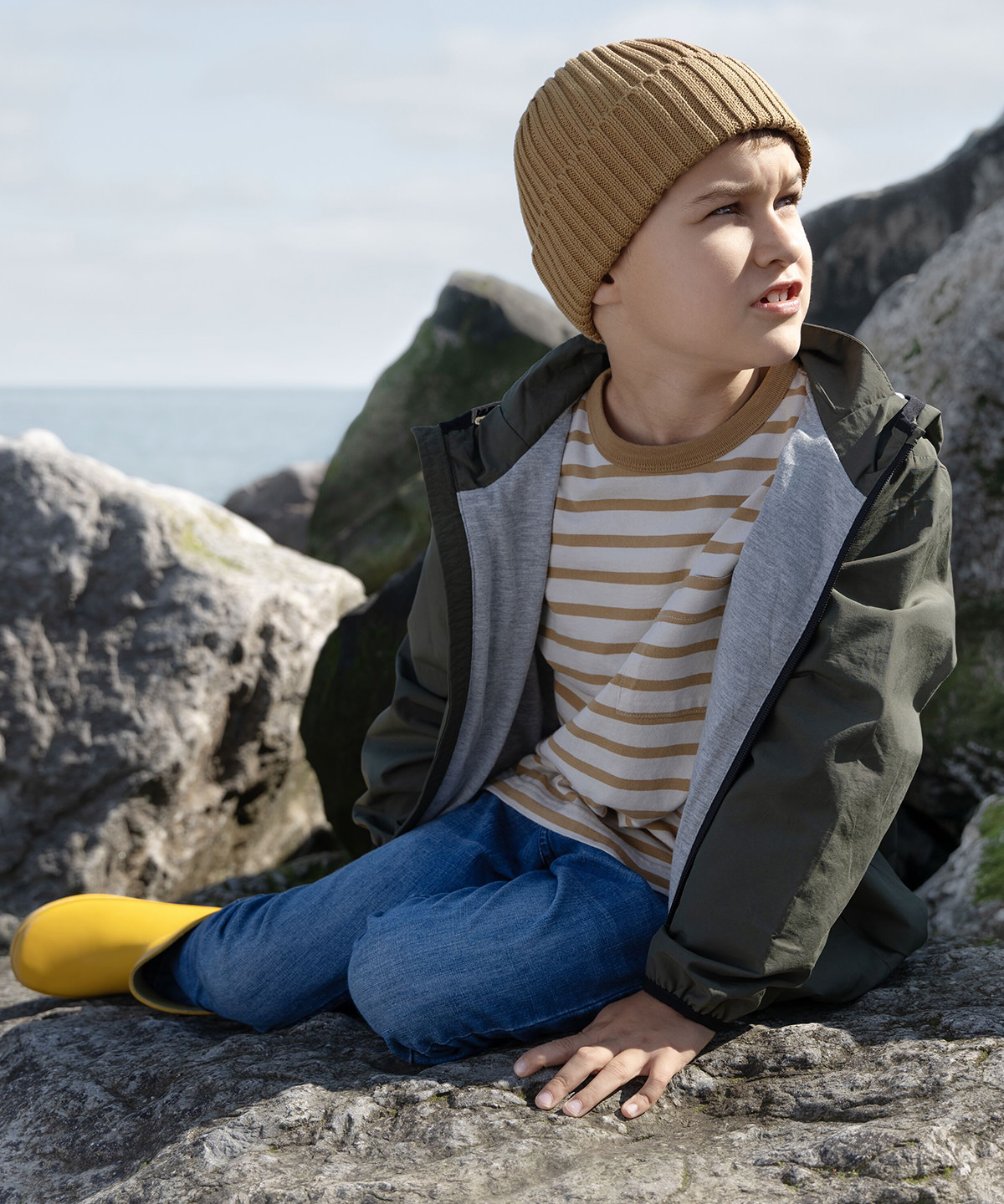 Beechfield Organic Cotton Kids Beanie B341B