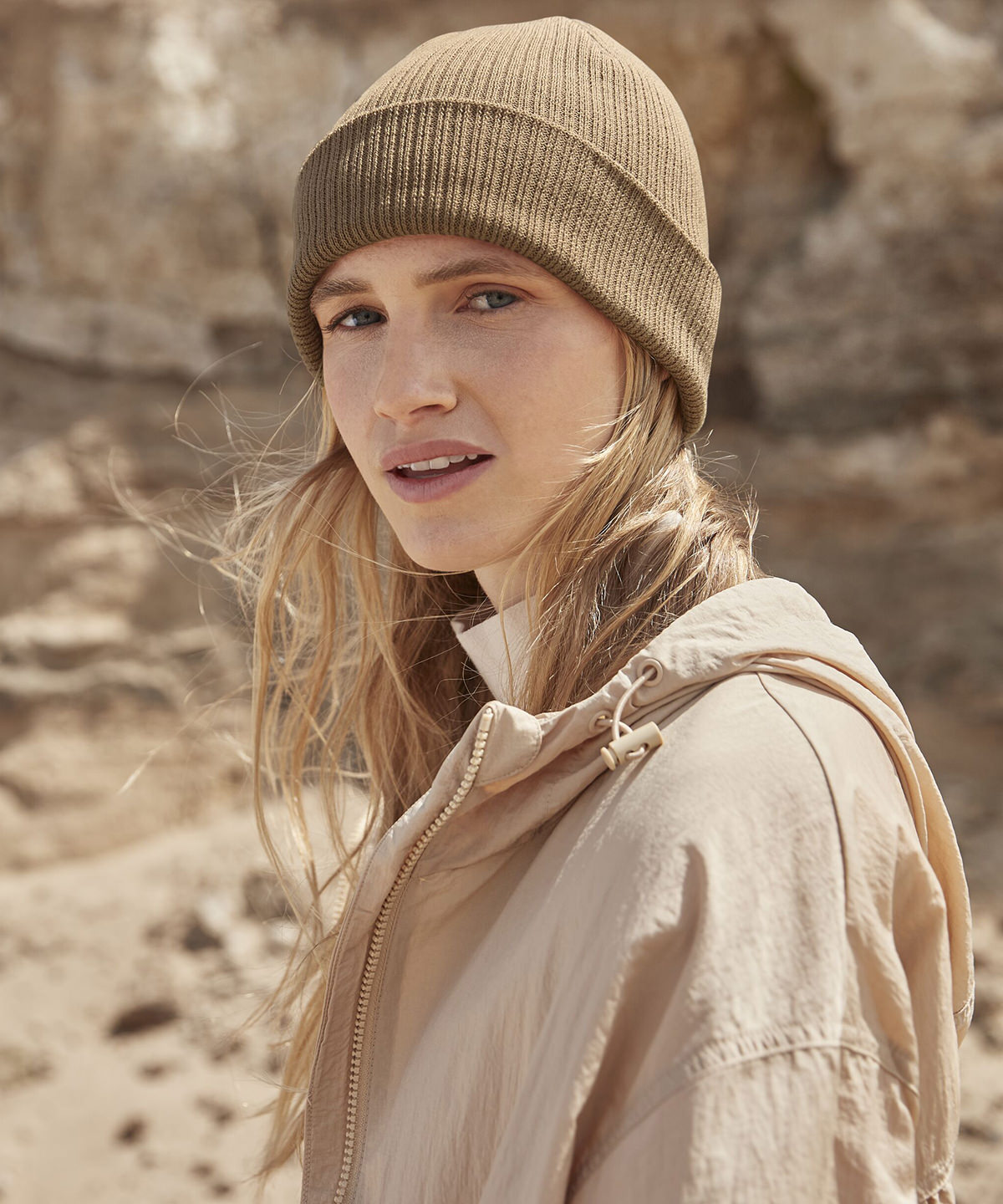 Beechfield Polylana Ribbed Beanie B376R