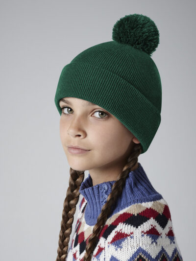 Beechfield Junior Original Pom Pom Beanie B426B