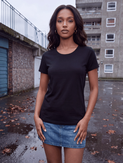 Earth Positive Bamboo Women’s Jersey T-shirt BAM02