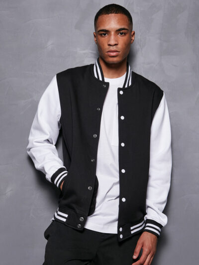 Build Your Brand Basic College Jacket BB004