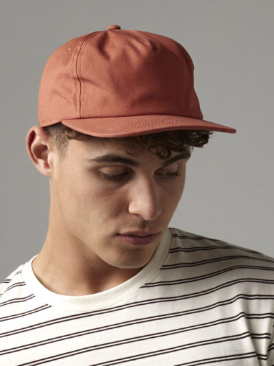 Beechfield Organic Cotton Unstructured 5-panel Cap B64N