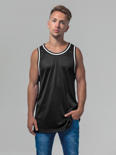Build Your Brand Mesh Tank Top BY009