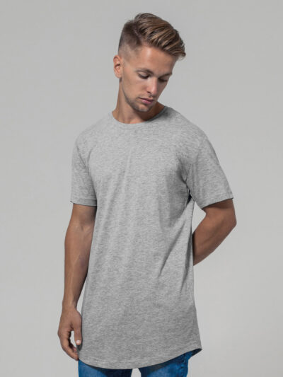 Build Your Brand Shaped Long Tee BY028