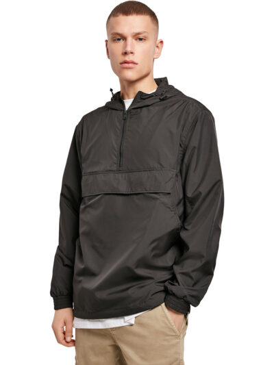 Build Your Brand Basic Pullover Jacket BY096