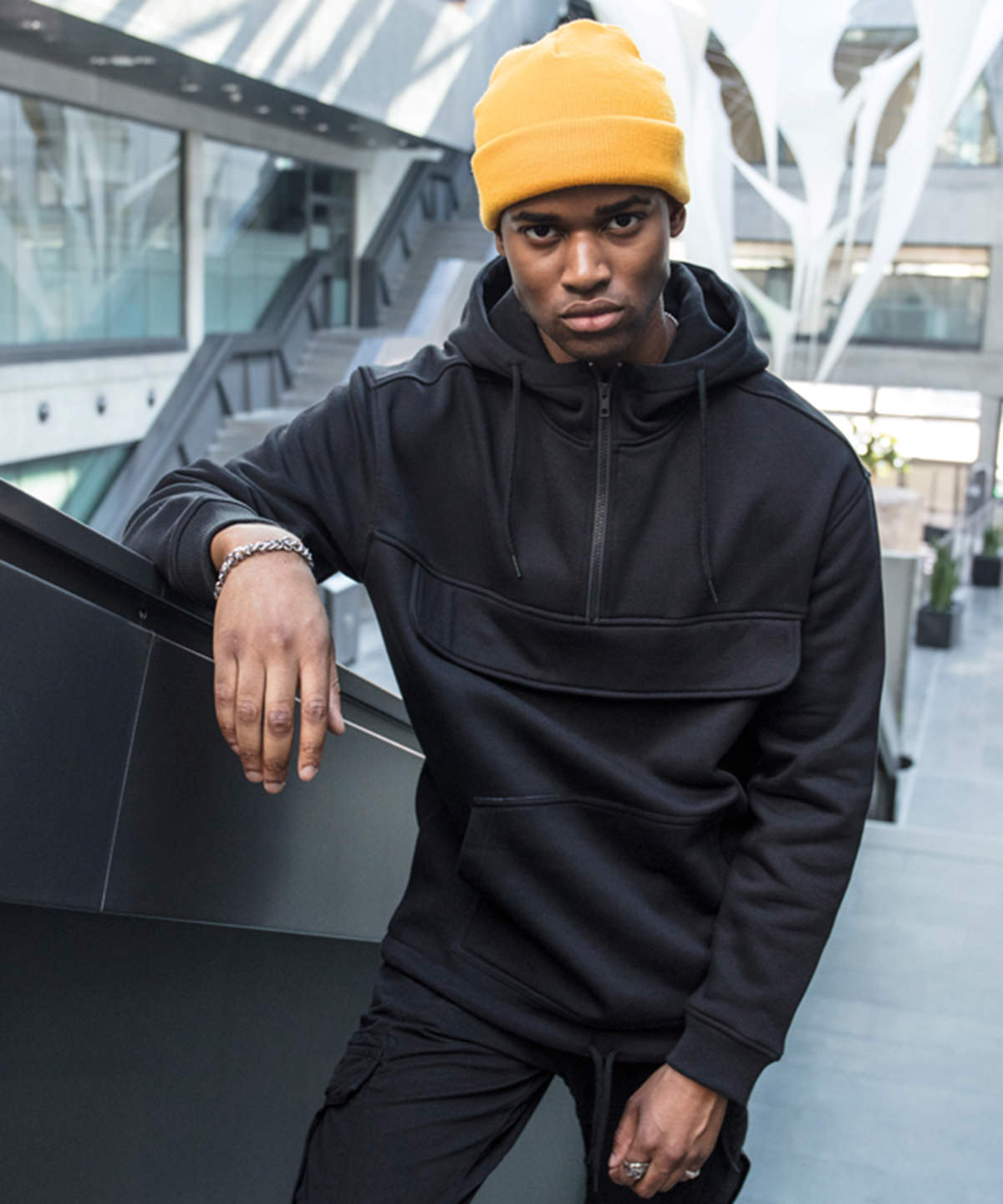 Build Your Brand Sweat Pullover Hoodie BY098