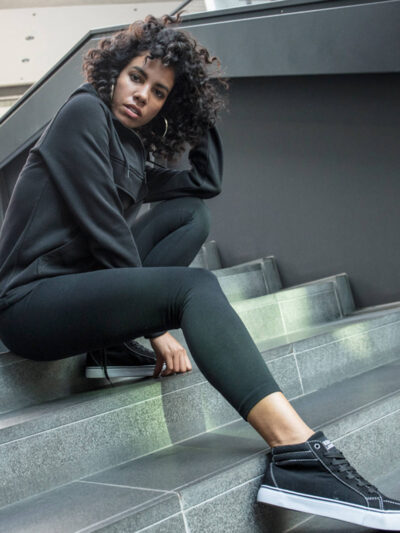 Build Your Brand Women’s Stretch Jersey Leggings BY099