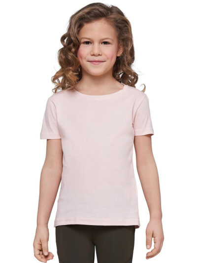 Build Your Brand Girls Short Sleeve Tee BY115