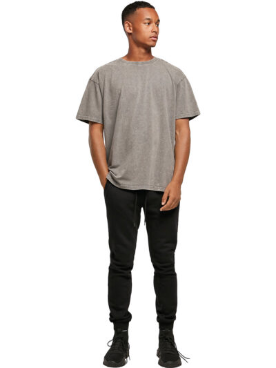 Build Your Brand Acid Washed Heavy Oversized Tee BY189