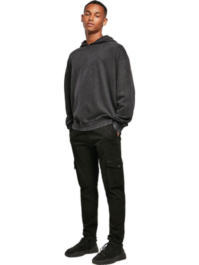 Build Your Brand Acid Washed Oversize Hoodie BY191