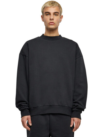 Build Your Brand Ultra-heavy Cotton Crew Neck BY205