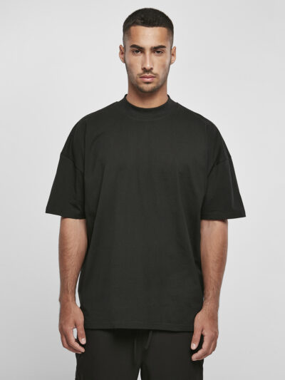 Build Your Brand Oversized Mock Neck Tee BY230