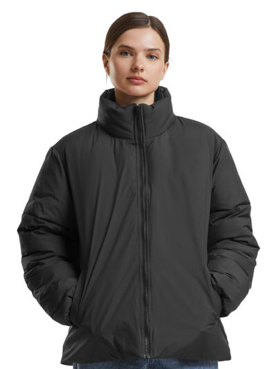 Build Your Brand Women’s Loose Puffer Jacket BY383