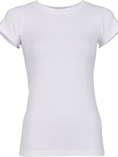 Build Your Brand Women’s Stretch Tee BY384