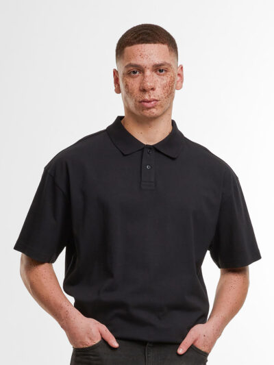 Build Your Brand Oversized Polo Shirt BY421