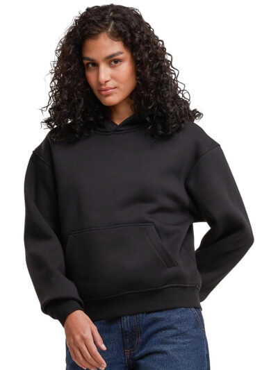 Build Your Brand Women’s Loose-fit Hoodie BY444