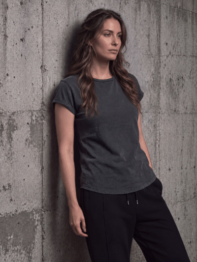 Earth Positive Women’s Rolled Sleeve T-shirt EP16