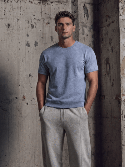 Earth Positive Short Sleeve Sweatshirt EP312