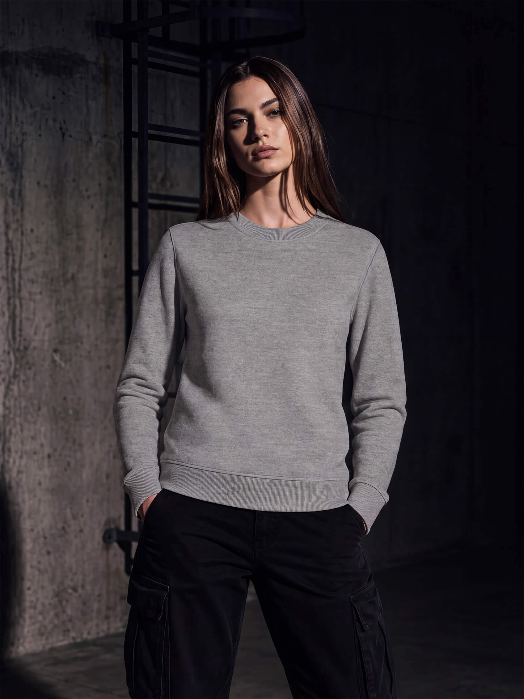 Earth Positive Women's Crew Neck Sweatshirt EP319